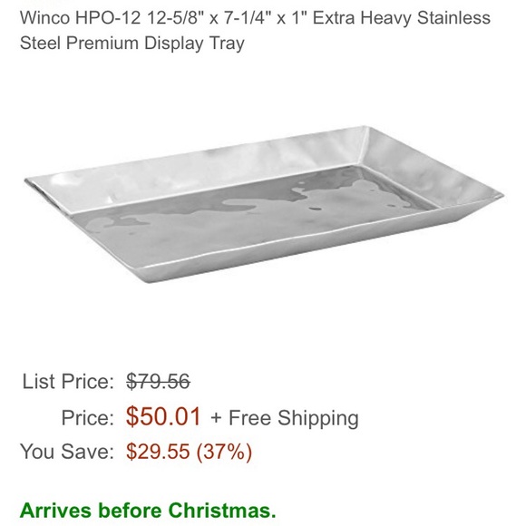 Winco Serving Tray - Picture 3 of 3